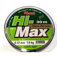 Леска Hi-MAX Olive Green -25°, 30м 0,27мм 7,5кг