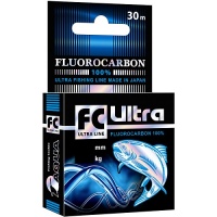 Леска Aqua FC Ultra Fluorocarbon 100% 0.12mm 30m