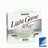 Леска плет. Team Salmo LIGHT GAME Fine Green X4 100-0051