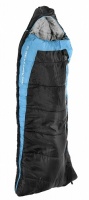 Спальный мешок Campus ADVENTURE 300SQ L-zip (одеяло -8С, 240Х95см) (цвет black700/lt.blue802)