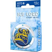 Леска зимняя Ice Lord Light Blue 0,25mm 30m