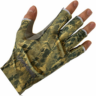Перчатки эласт. без пальц. Sun Gloves, цвет Sand Snake, р-р L/XL (Kosadaka) ISSB-GL-Sa-L/XL
