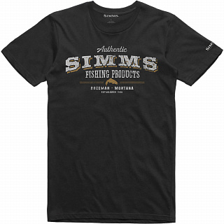 Футболка Simms Working Class T-Shirt (Black, L) 