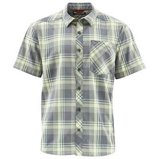Рубашка Simms Outpost SS Shirt (Storm Plaid, S)