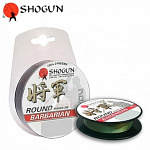 Шнур Shogun Round Barbarian (100m Green 0,06mm 4.50kg) - фото 1